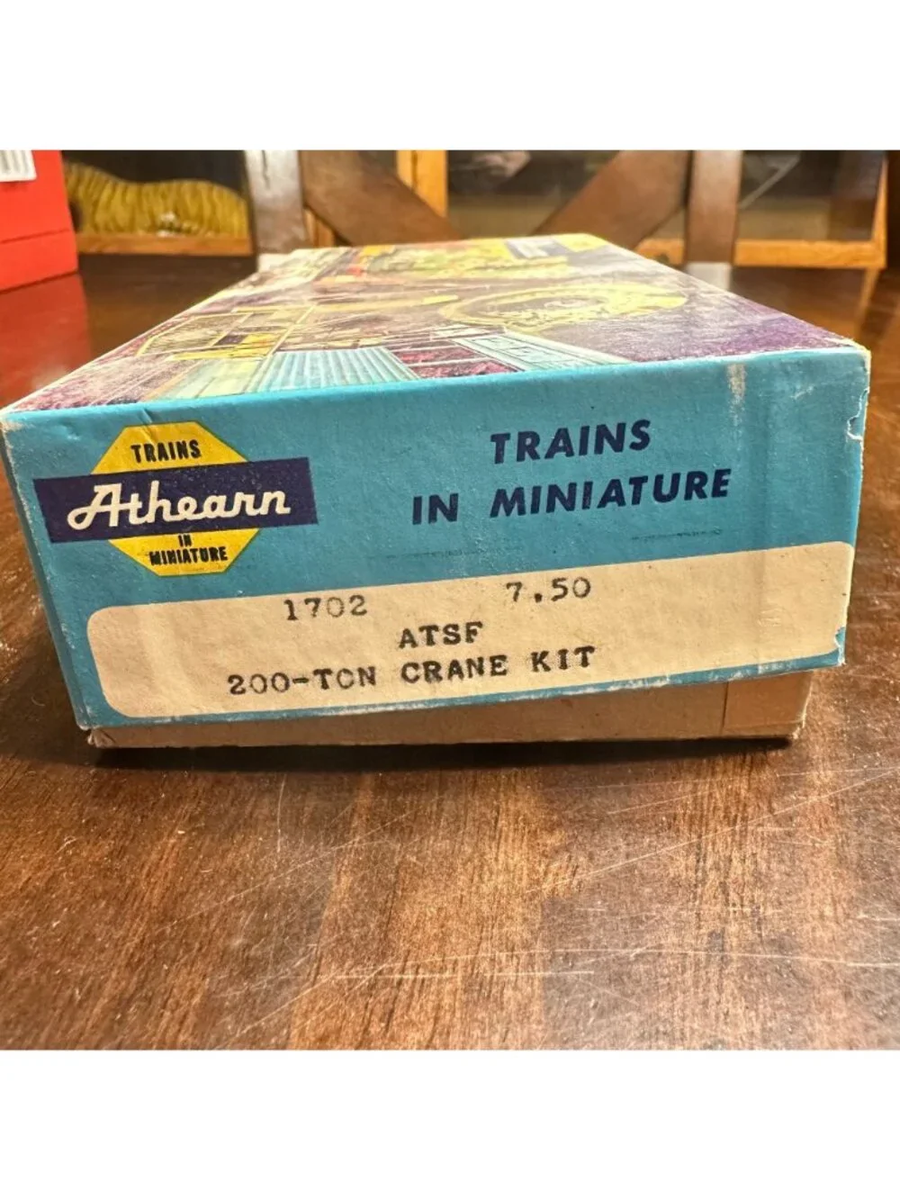 Athearn Miniature ATSF 200-Ton Crane Kit Model Train Accessory